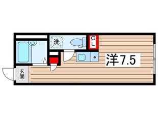 KeiEi稲田堤の物件間取画像